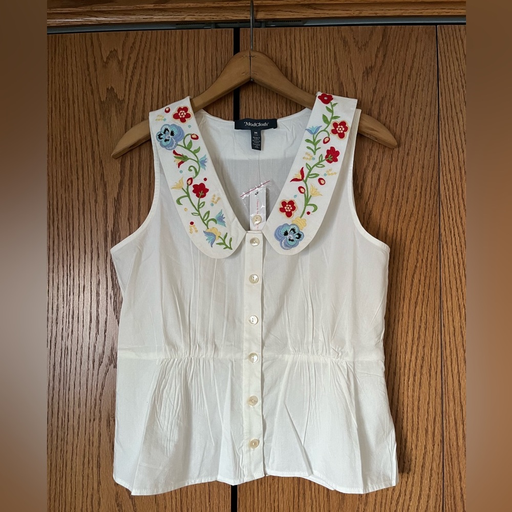 Floral Peplum Top